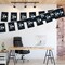 G128 Pirate (Jolly Roger) - Bones Bunting Banner | Flag 8.2 x 5.5 Inch, Full String 33 Feet | Printed 150D Polyester, Decorations For Bar and Festival Events Celebration